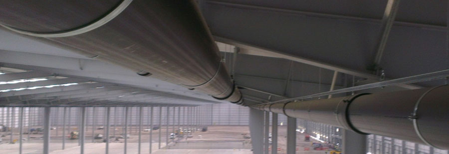 siphonic collector pipes.