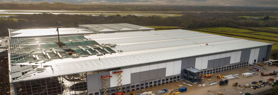 Unit 2 - Manchester Airport under construction.